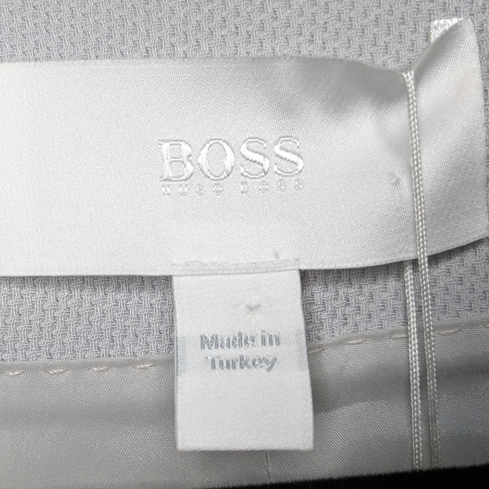 Hugo BOSS Damarine V Neck Tuxedo Vest Dress sz 10 - Picture 5 of 8